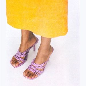 Zara Mauve Heels